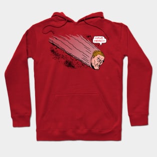 Vintage Comic Flying Head Hoodie